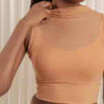 High-Neck-Sheer-Mesh-Sleeveless-Bra