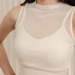 High-Neck-Sheer-Mesh-Sleeveless-Bra